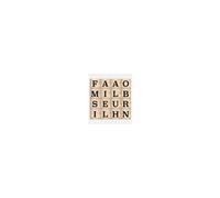 Sticker en relief - 16 lettres