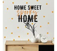 Sticker géant HOME SWEET SPOOKY HOME à personnaliser