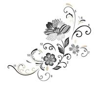 Sticker Géant Repositionnable Branches Noires et Blanches