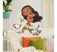 MY AGENCIES Sticker géant repositionnable Vaiana Vintage DISNEY - 48,7 cm x 63,5 cm Multicolors G