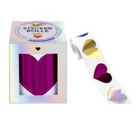 Sticker HEARTS, en rouleau, 3 m