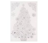 Sticker métal argent 30X45 - Feeric Lights & Christmas