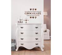 Sticker Mural, 50cm x 70cm, Chocolat