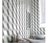 Sticker Mural Carrelage adhésif Cuisine Salle de Bain - 60 STICKERS CARREAUX DE CIMENT GÉOMETRIQUES DESIGN - 60stickers15x15cm