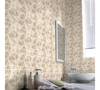 Sticker Mural Carrelage adhésif Cuisine Salle de Bain - 60 Stickers Carreaux DE Ciment TERRAZZO Flora - 60stickers20x20cm