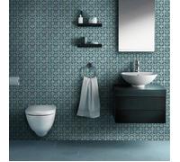 Sticker Mural Carrelage adhésif Cuisine Salle de Bain - 60 STICKERS CARRELAGES AZULEJOS DARIO - 60stickers20x20cm