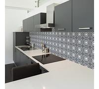 Sticker Mural Carrelage adhésif Cuisine Salle de Bain - 60 Stickers CARRELAGES AZULEJOS Lisandra - 60stickers15x15cm