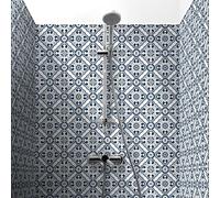 Sticker Mural Carrelage adhésif Cuisine Salle de Bain - 60 Stickers CARRELAGES AZULEJOS Mikaela - 60stickers15x15cm