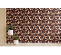 Sticker Mural Credence Fleur Papillon Cuisine Salle de Bain Original | Decor mural anti-UV, couleurs qui ne deteignent pas. Format : 45x1200 cm. Ambiance Fleur et Papillon pour Cuisine.