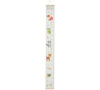 Sticker Mural de Mesure de Taille, 1 Pièce, Motif Animaux | Toile Blanche Réutilisable, Usage Mural, pour Crèches et Garderies, Décor Enfantin, Parents