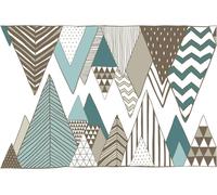 Sticker mural – Décoration de chambre à coucher/salon – Immense motif de montagnes scandinaves NEOVOLCANIK – 100 x 150 cm