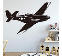 Sticker mural planeur avion autocollant mural Creative stickers muraux décoration de la maison salon chambre cuisine art autocollants 58X83Cm