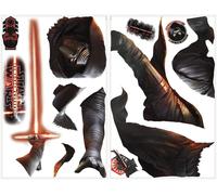 Sticker mural RoomMates - Star Wars VII Kylo Ren avec une épée lumineuse