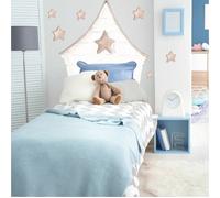Sticker Mural tête De Lit Enfant Maisonnette Multicolore TU
