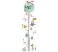 Sticker Mural Toise Arbre Animaux pour Garçon et Filles en Pvc, 1 Set | Décor Mural Créatif, Motif Dessin Animé, Usage Couloir et Jardin D’garçon et Filles