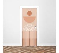 Sticker Porte Arche Terracotta 204 x 83 cm