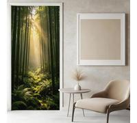 Sticker Porte Bois Papier Peint, Paysage Naturel Autocollant Poster Auto-Adhésif, Chambre Salon Salle de Bain Affiche Art Décor Mural 3D Stickers Porte 77 x 200 cm w.7559