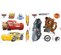 Sticker pour fenêtre de Komar - Disney Window Cars3 - pièces, Marron, Jaune, Rouge, Noir