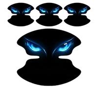 Sticker Pour Poignée De Porte Auto 4 Pièces Décor Latéral Peinture