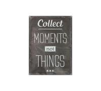 Sticker Relief Moments 30x40cm Noir