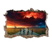 Stickers 3D Stranger Things réf 52463 : Dimensions papier - 30x20cm