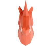 Stickers adhésifs 3D | Sticker Mural Autocollant effet 3D licorne rose - Stickers muraux Chambre Adulte - Stickers muraux 3D - Decoration Murale Salon - Autocollants muraux Trompe l'oeil | 120 x 45 cm