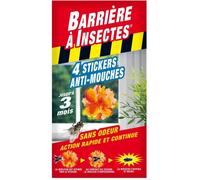 Barrière à insectes – Stickers anti-mouches vitres BARSTIK4 – Jusqu'à 3 mois d'efficacité – Pack de 4