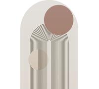 Stickers Arche - Lumaléa - Tendance - Adhésif MAT - Largeur 150 x Hauteur 225 cm