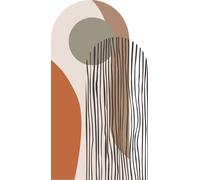 Stickers Arche - Lumaléa - Tendance - Adhésif MAT - Largeur 150 x Hauteur 275 cm