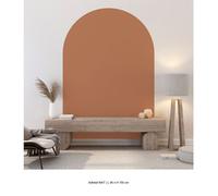 Stickers Arche - Lumaléa - Terracotta chaude - Couleur Tendance - Adhésif MAT - Largeur 90 x Hauteur 150 cm