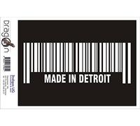 Stickers/Autocollant pour voiture - Fabriqué en Detroit - 210 x 80 mm