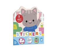 Stickers - Cahier de Stickers Repositionnables - Thème La Maison - Dès 18 mois - Loisir Créatif Enfant