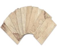 Stickers carrelage auto-adhésif - Effet 3D - PVC écologique - Imperméable anti-huile - 20x10 cm (27 pcs)