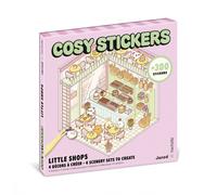 Stickers Cosy Little Shops Multicolore TU