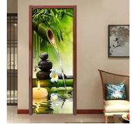 Stickers De Porte 3D - Autocollant Auto-Adhésif - 77x200cm - Décoration Murale - Design Contemporain