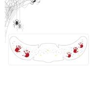Stickers De Visage D'Halloween Effrayant | Oeil, Chauve-souris, Décalcomanies Adhésives De - Tatouages De Maquillage Effrayants Pour Les, Femmes | Fête, Festival, Accessoires De Cos