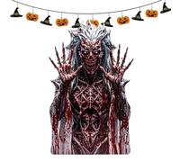 Stickers d'Halloween pour Fenêtre Stickers Miroir Effrayants Sanglants