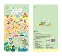 Stickers Dinosaures Colorés 3d Originaux Importés De Corée, Étiquette Scrapbooking, Esthétique Pour Journal, Fournitures De Papeterie De Décoration, Diy Bricolage