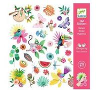 Stickers Exotiques en Papier - 160 Pièces pour Créations Artistiques
