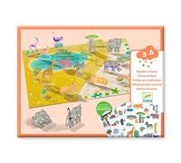 Stickers enfant à relever Djeco Animaux