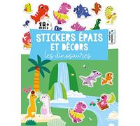 Stickers Épais Et Décors, Les Dinosaures