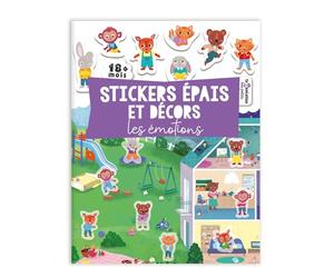 Stickers épais et décors - Les émotions