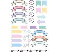 Stickers etiquettes bullet Multicolore G