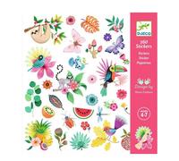 Stickers Exotiques en Papier - 160 Pièces pour Créations Artistiques