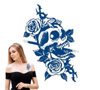 Stickers Haut du Bras Décalcomanies Corporelles Longue Durée, Respectueuses | Semi-Permanent Décorations Polyvalentes pour Fêtes Créatives, Cadeaux, Motifs Temporaires, Halloween,