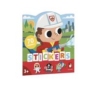 Stickers Les Aventuriers Dès 18 Mois Multicolore TU