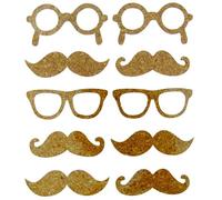 Stickers Liège Moustache 10 Pièces