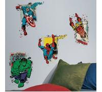 Stickers - Marvel - Avengers - Multicolore - Vinyle - Décoration murale enfant