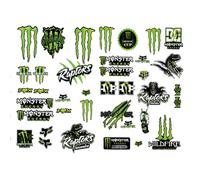 Stickers Moto, Autocollants Sponsor, Ensemble Autocollants Sport, Monster Energy Autocollant, Lot Racing Tuning, Autocollants Cool pour Motos, Casques, Dirtbikes et Skateboards