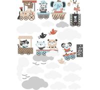 Stickers muraux – Animaux dans les rêves – Autocollants – 160 x 120 cm